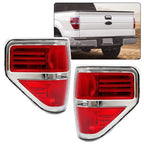 Rear Tail Lights Brake Lamps Assembly Kit for 2009-2014 Ford F-150 Pickup Truck