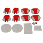 For Sea-Doo Speedster 150 2007 2008 2009 2010 2011 Full Set Red Gray Seat Covers