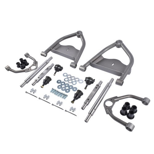 Centered & Narrowed Tubular Control Arms Kit Fits Chevrolet C10 Truck 1973-1987