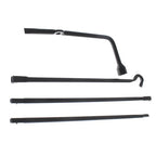 Black Steel Spare Lug Wrench Tire Tool Kit W/Bag Fit For Toyota Tacoma 2005-2013