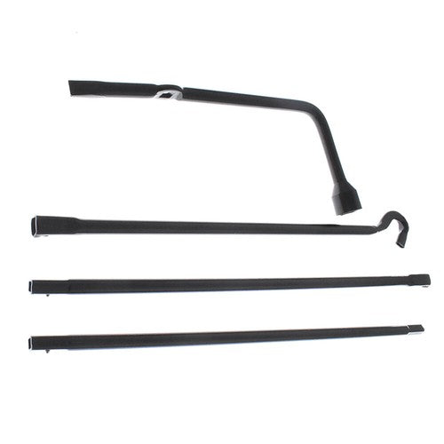 Black Steel Spare Lug Wrench Tire Tool Kit W/Bag Fit For Toyota Tacoma 2005-2013
