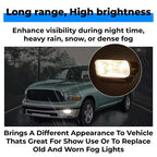 For 09-12 18 Dodge Ram 1500 2500 3500 Bumper Fog Lights Driving Lamps W Bracket