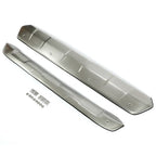 Front Plus Rear Bumper Skid Plate Valance Lower Cover For Toyota RAV4 2019 To 23 Silver