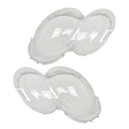 1 Pair Clear Front Headlight Lens Cover for Mercedes Benz W230 2003 2008
