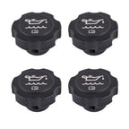 Set of 4 Oil Filler Caps for Cadillac DTS Seville GMC Sierra 1500 2500 3500 HD