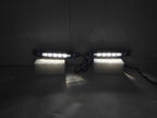 For 2016-2017 Honda Accord Seden 4DR Front Bumper LED DRL Fog Lights Lamps
