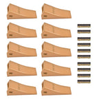 10 Pack Bucket Teeth 230SP with Flex Pins 23FP Metal for 23 & 230 Series Loader