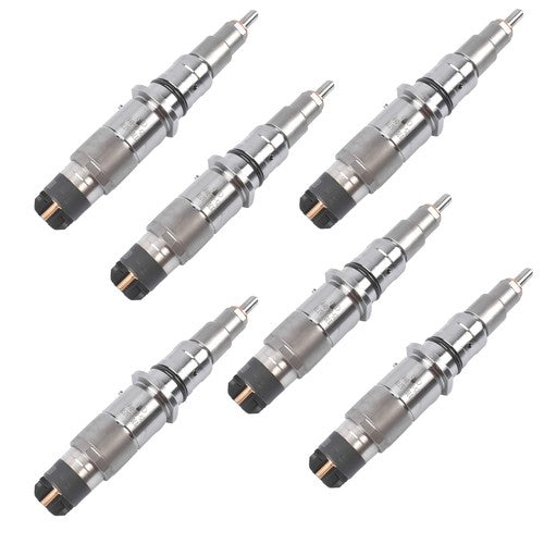 6PCS Fuel Injectors For Komatsu PC200-8 Cummins QSB6.7 QSB5.9 0445120231 5263262