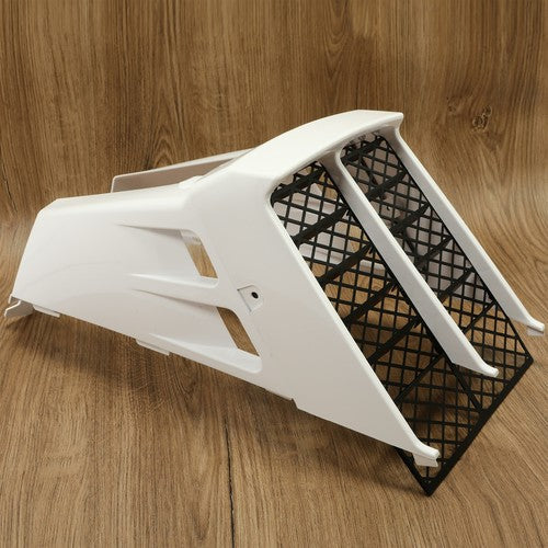 White Gas Tank Side Covers With Radiator Cover Grill For Yamaha Banshee 350 87-06