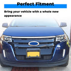 Front Lower Black Grille Bumper Moulding For 2011-2014 Ford Edge FO1087132