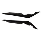 4PCS Carbon Fiber Front Bumper Side Blade Canard Fin for Subaru WRX VB S4