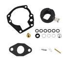 Carb Repair Kit With Float 1.5hp/2hp/3hp/4hp For Johnson Evinrude 398532 18-7043
