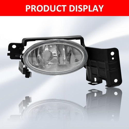 Front Bumper Fog Lights Lamp W/Bezel for Honda Accord Crosstour 3 5L 2010-2012