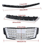 New Bumper Grille Hood Molding Lower Front For Cadillac Escalade 15-20 Plastic