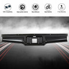 Rear Steel Bumper Roll Pan For Chevy S10 GMC S15 Sonoma Pickup 1982-1993 Black
