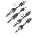 4x CV Axles Set Front Rear Left Right for Can-Am Outlander Max 500 650 850 1000R