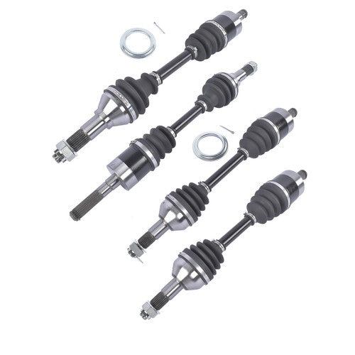 4x CV Axles Set Front Rear Left Right for Can-Am Outlander Max 500 650 850 1000R
