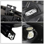 LED DRL Projector Headlight Lamp Black Right Side Fit For Ford Mustang 2018-2020