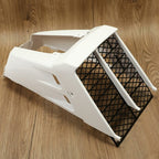 White Gas Tank Side Covers With Radiator Cover Grill For Yamaha Banshee 350 87-06