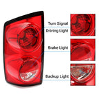 Driver Left Side Tail Light Lamp for 2007-2008 Dodge Ram 1500 2007-2009 Ram 2500