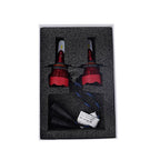 Pair 9005 6000K LED Car Headlights Fog Lights Hi/Low Beam Bulbs Sets 55W 16000LM