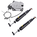 Rear Air Shock Absorbers + Compressor For Buick Lucerne Cadillac DTS 2006-2011
