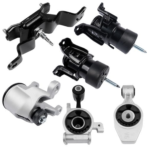 6x Engine & Transmission Mounts Set for Nissan Pathfinder JX35 QX60 3.5L 2013-20