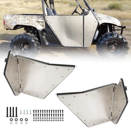 Aluminum Side Doors Complete For Yamaha Rhino 450 600 700 2007 2013