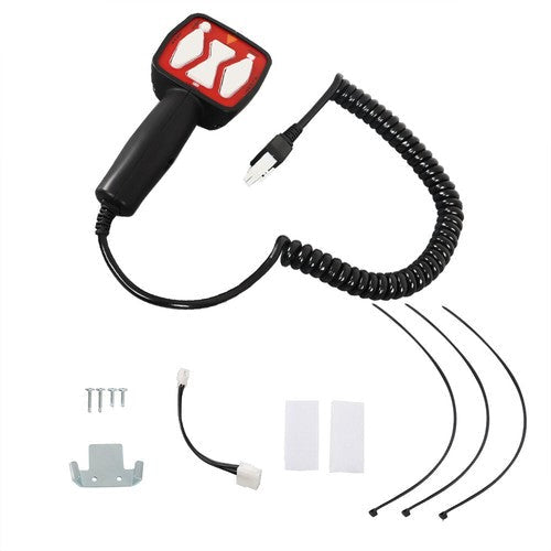 6-Pin Plug Hand Held Remote Controller Straight Snowplow Snowblades Plow 56462