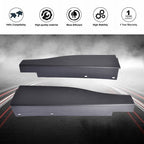RH+LH Side Black Flex Step Tailgate Molding Trim 2PCS Cap For Ford F250 F350