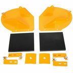 Snow Plow Extensions Add 20 for Meyer Western Boss Extenders PRO Wings Yellow