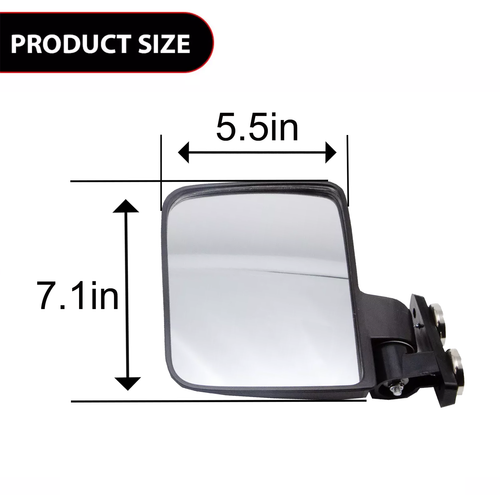 Magnetic Tractor Mirrors Pair 228LB for Kubota BX B for John Deere 1025R Crawler