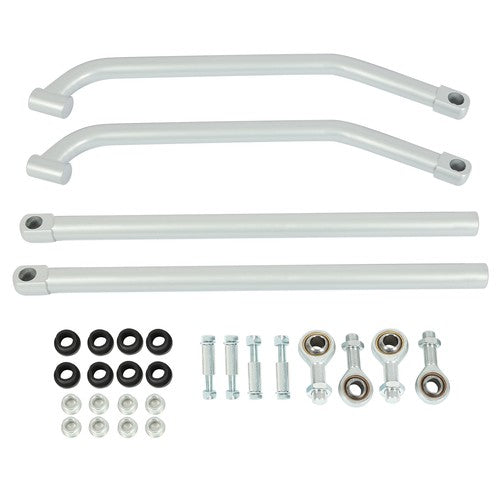 High Clearance Radius Rods Bars 4 Pieces with Hardware for Polaris Rzr 1000 Xp Eps 15-17