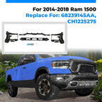 Front Radiator Support For 2014 2018 Ram 1500 Pickup LH RH Headlight Bracket