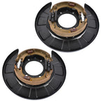 2 Pack Rear Brake Parking Plate Left & Right Set for Hyundai Santa Fe 2006-2009