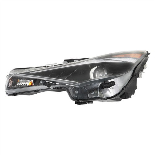 Black Halogen LH/Driver w/LED Headlight Projector For Hyundai Elantra 2021-2022