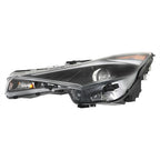 Black Halogen LH/Driver w/LED Headlight Projector For Hyundai Elantra 2021-2022