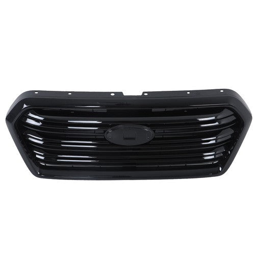 For Subaru Ascent 2019-2022 Gloss Black Plastic Front Upper Center Mesh Grille