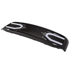 Front Hood Black Grille Shell Light for Dodge RAM 2500 3500 1500 2006-2009