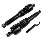 Black 13in Heavy Duty Rear Shocks For Harley Road King Touring Street Tour Glide