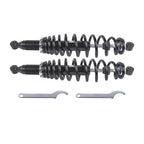 2Pcs Front Shocks Black for Can-Am Outlander 570 650 850 1000 Renegade 500 570