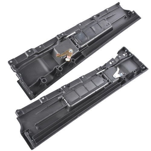 2Pcs Front Interior Door Handles L + R Black for Freightliner FLD120 FLD120SD