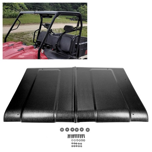 Black ABS Hard Top Roof Fit for 2009 2010 2011 2012 2013 2014 Polaris Ranger XP 800