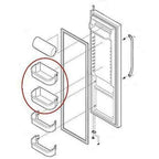 240356402 Clear Refrigerator Top Upper Door Bin Replacement For Frigidaire