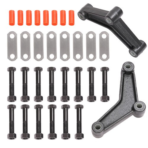 Tandem Trailer Axle Suspension Shackle Kit Heavy Duty for Double Eye Spring