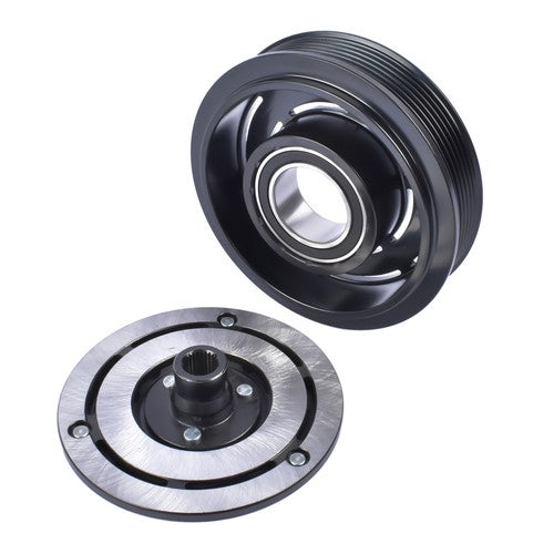 AC Compressor Clutch Kit Pulley Coil for Nissan Rogue 2.5L Sport Utility 2008-15