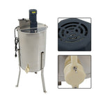 2/4 Frames 1300RPM Electric Honey Extractor Beekeeping Equipment Stainless Steel
