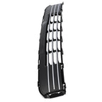 For Ford Flex 2013-2019 Front Bumper Lower Grille Black w/Chrome Trim FO1036151