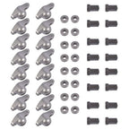 Steel Roller Tip Rocker Arms Set for Small Block Chevy 350 1.5 Ratio 3/8" Stud
