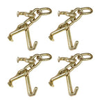 4X RTJ Cluster Hook Tow Truck Car Hauler Trailer Body Frame Hook WLL 4,700lb